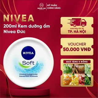 [Date mới nhất] 200ml Kem dưỡng ẩm Nivea Đức