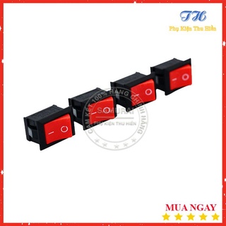 Công Tắc Hai Chân On Off Màu Đỏ