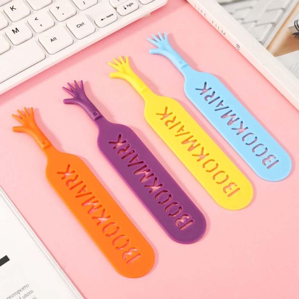 Hộp 4 Bookmark In Hình Ngón Tay Ngộ Nghĩnh