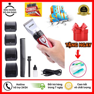 Tông đơ cắt tóc gia đình tại nhà jichen jc-0817 tiện dụng bảo hành 6 tháng