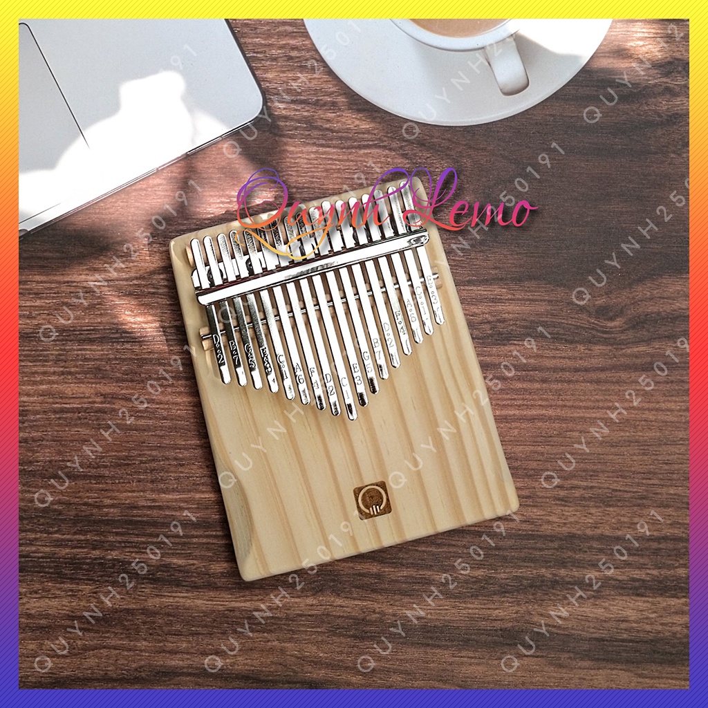 [Có Logo] Mua Đàn Kalimba 17 Phím Gỗ Thông Cao Cấp Có Khắc Logo - Kalimba Tặng Full Phụ Kiện - QLLG121316