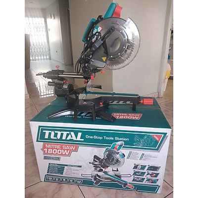 MÁY CẮT NHÔM TOTAL TS42182551 [CHÍNH HÃNG] MÁY CẮT GỖ NHÔM 1800W TOTAL [RẺ] MÁY CẮT NHÔM 255MM DC INGCO