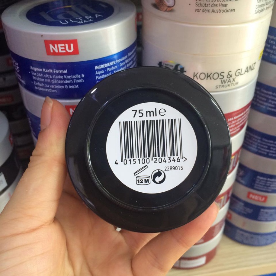 Sáp Vuốt Tóc Taft Power Wax - 75ml - Hàng Đức