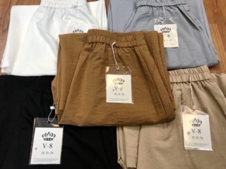 Quần culottes đũi