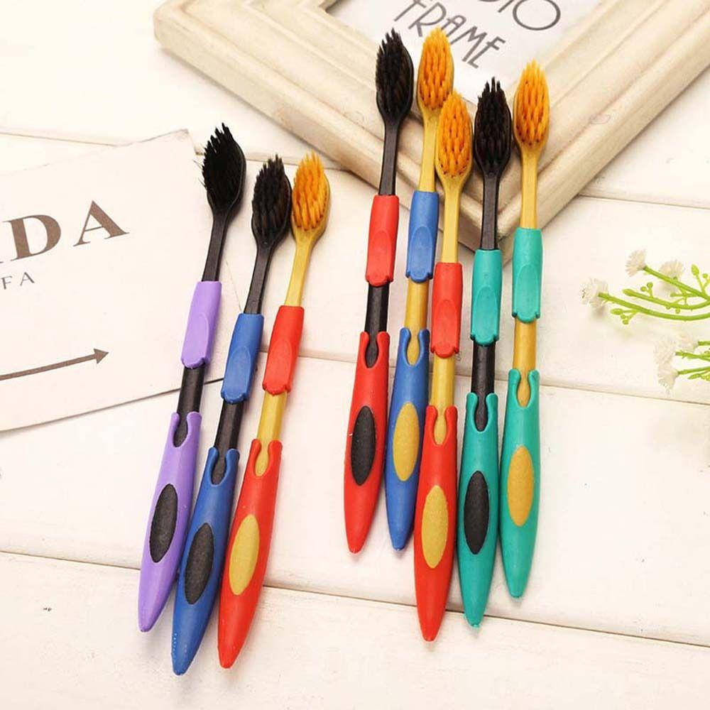 Set 4 Bàn Chải Đánh Răng Nano Mềm Mại Chăm Sóc Răng Miệng