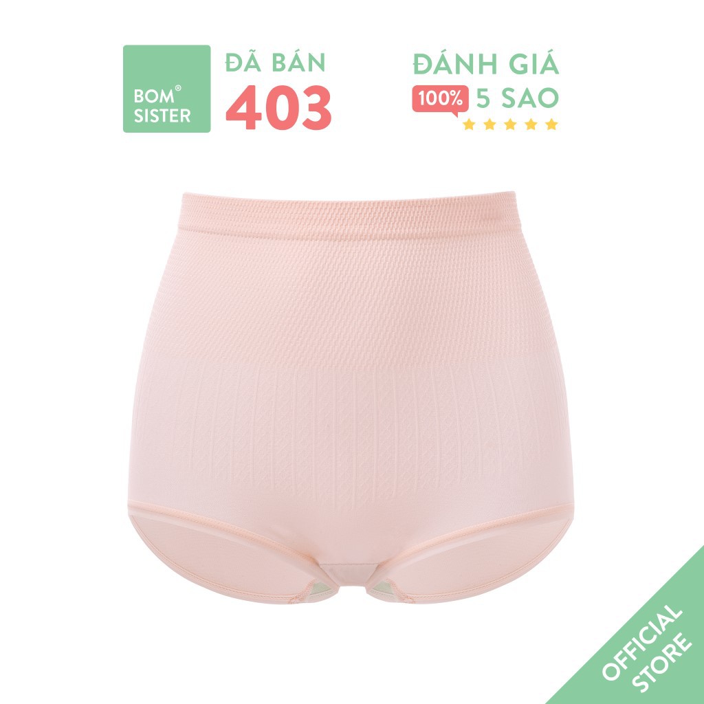 [Mã FAMALLT5 giảm 15% đơn 150k] Quần gen định hình vải dệt co giãn gom mỡ giảm eo BOM SISTER QG988