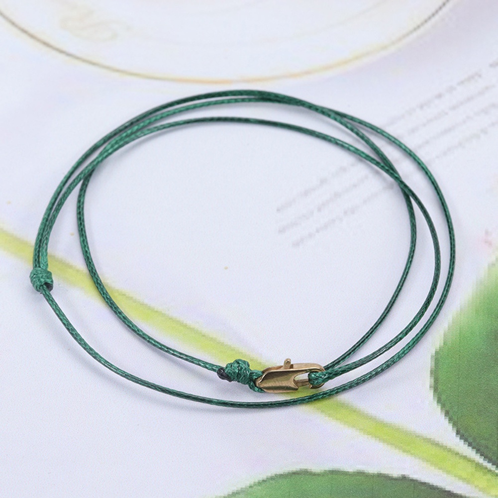 Vòng Tay Dây Thừng Nhiều Lớp Khóa Đồng Thời Trang Cho Nam