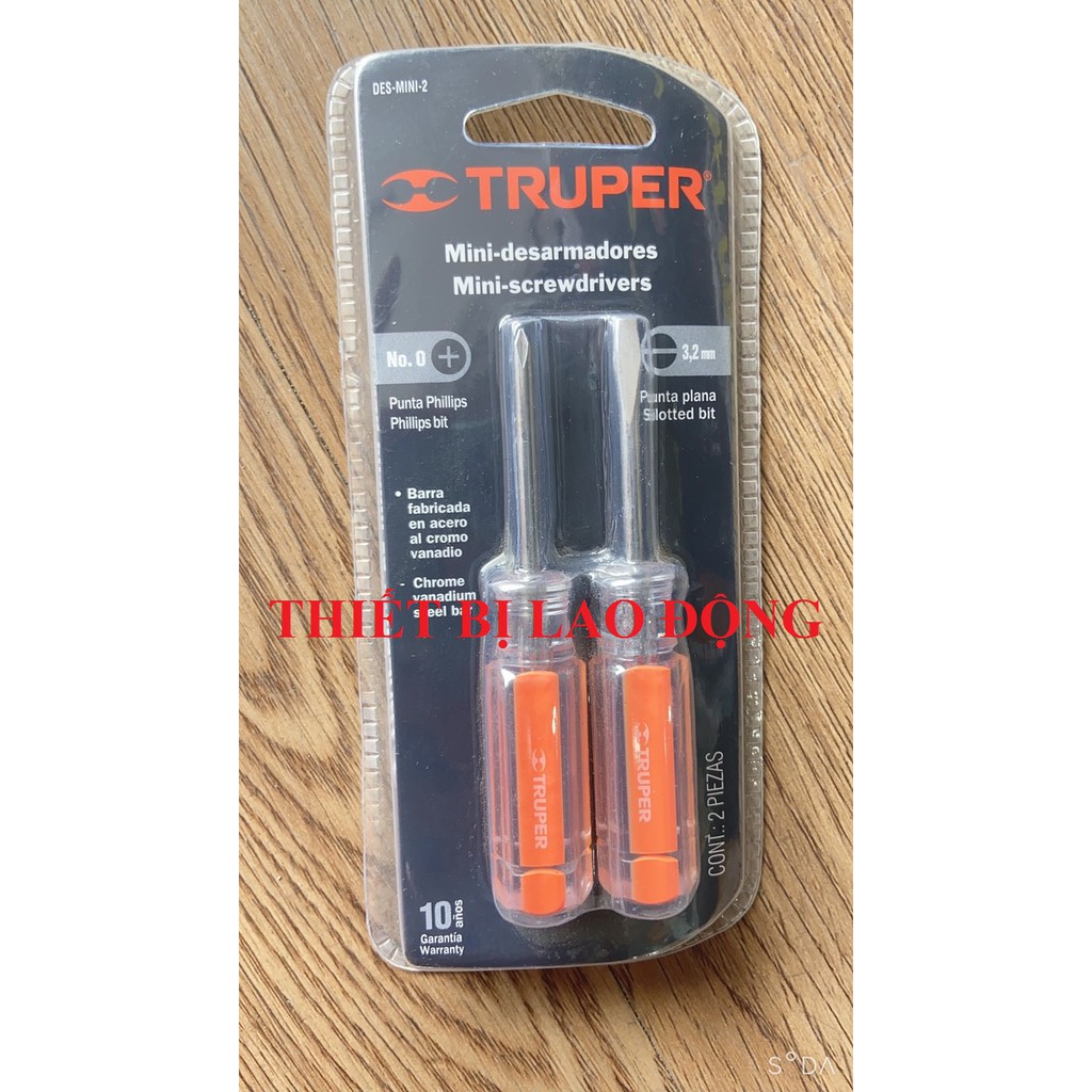 BỘ 2 TUA VÍT TRUPER 14199