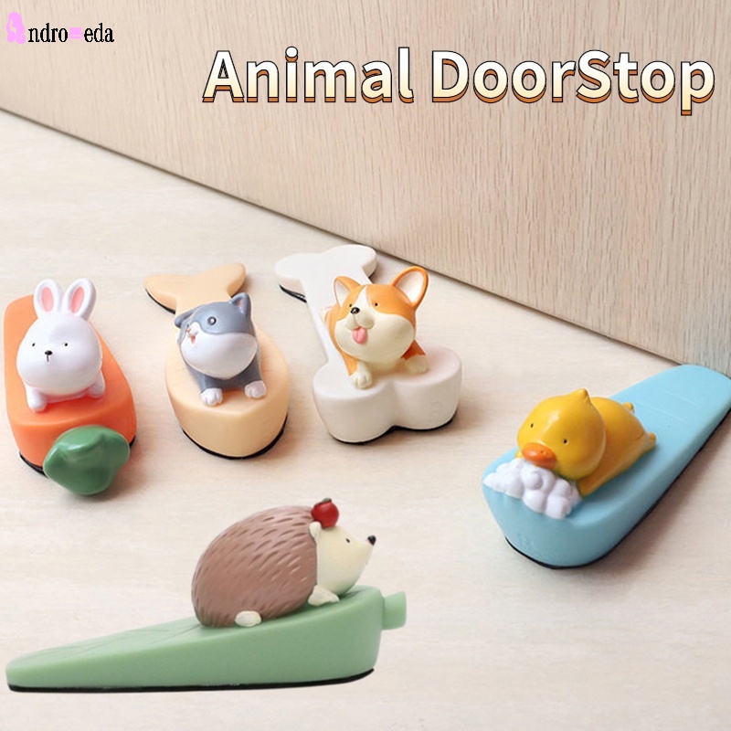 Dụng Cụ Chặn Cửa Chống Va Đập Họa Tiết Hoạt Hình Dễ Thương