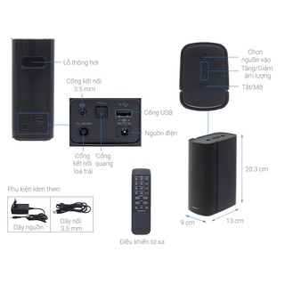 Loa vi tính Bluetooth Creative T100 Đen