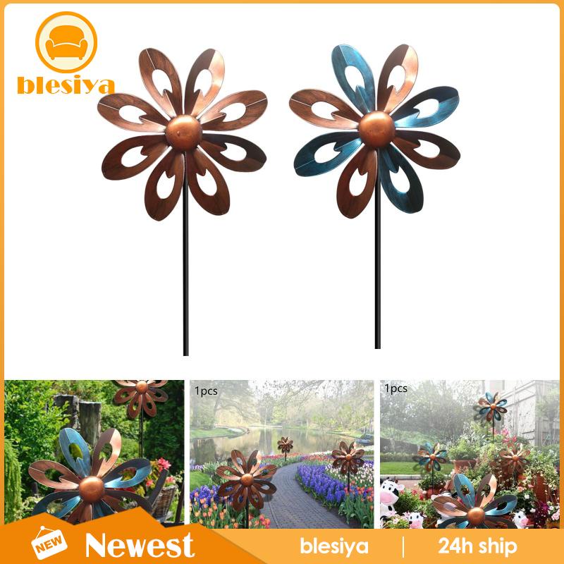 [Blesiya] Con Quay Cối Xay Gió Nghệ Thuật Ngoài Trời Trang Trí Cỏ