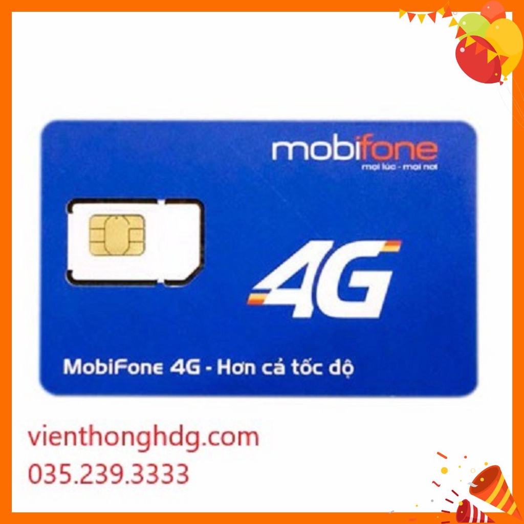 Miễn phí 12 tháng -Sim 3g mobifone max băng thông , không giới hạn dung lượng tốc độ cao