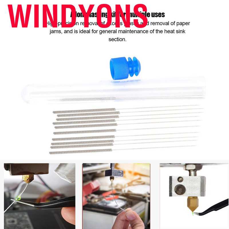 Bộ 10 Dụng Cụ Vệ Sinh Vòi Phun Máy In 3d 0.4mm | BigBuy360 - bigbuy360.vn