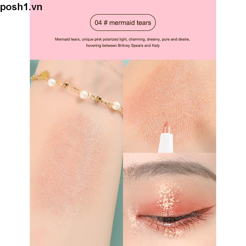 💖Bobeini Bút Kẻ Mắt Màu Sắc Mượt Mà Sáng Bóng Tự Động Lâu Trôi