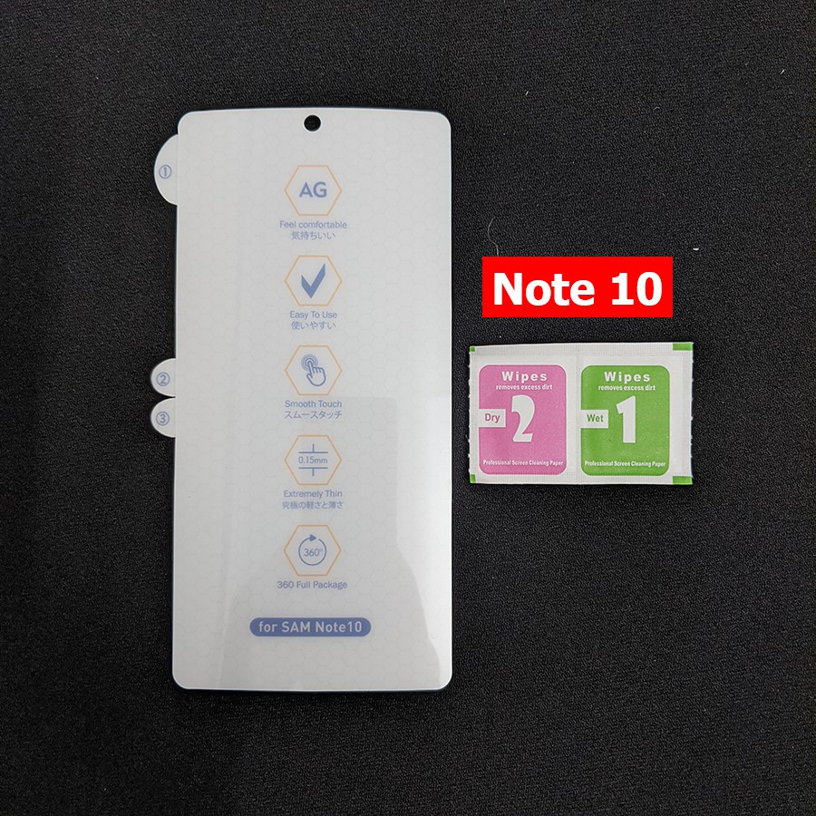 Miếng dán PPF cao cấp Galaxy Note 8 Note 9 Note 10 Note 10 Plus Note 20 Note 20 Ultra