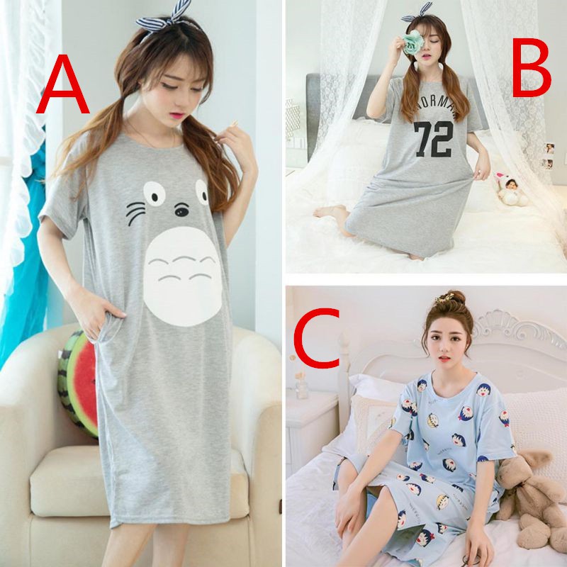 Váy ngủ nữ ngắn tay