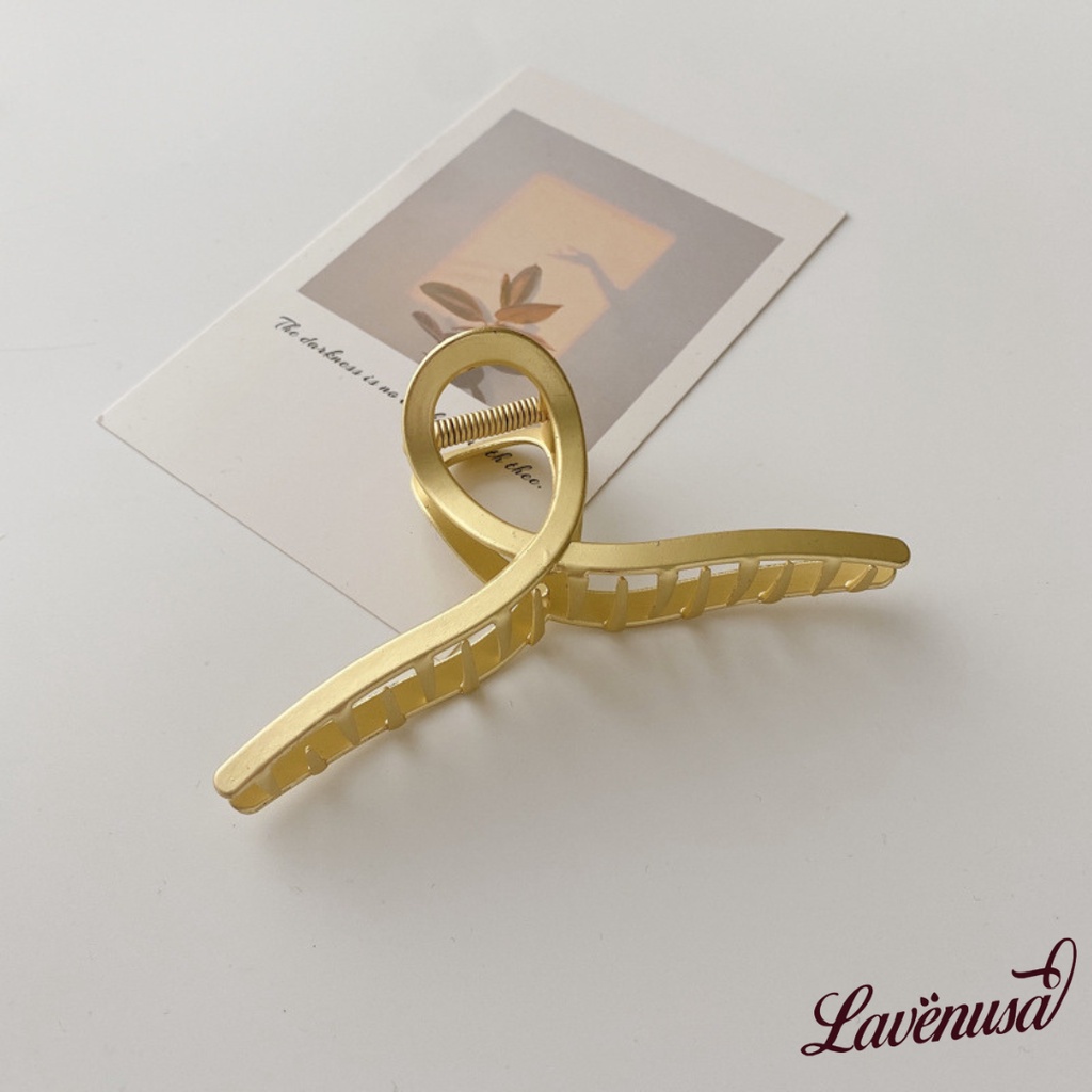 Kẹp tóc kim loại phong cách Hàn Quốc thời trang thanh lịch LAVENUSA CT20