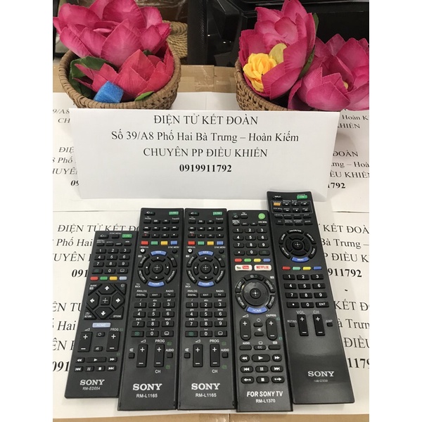 Điều khiển Tivi Sony  dành cho các model KDL và KD