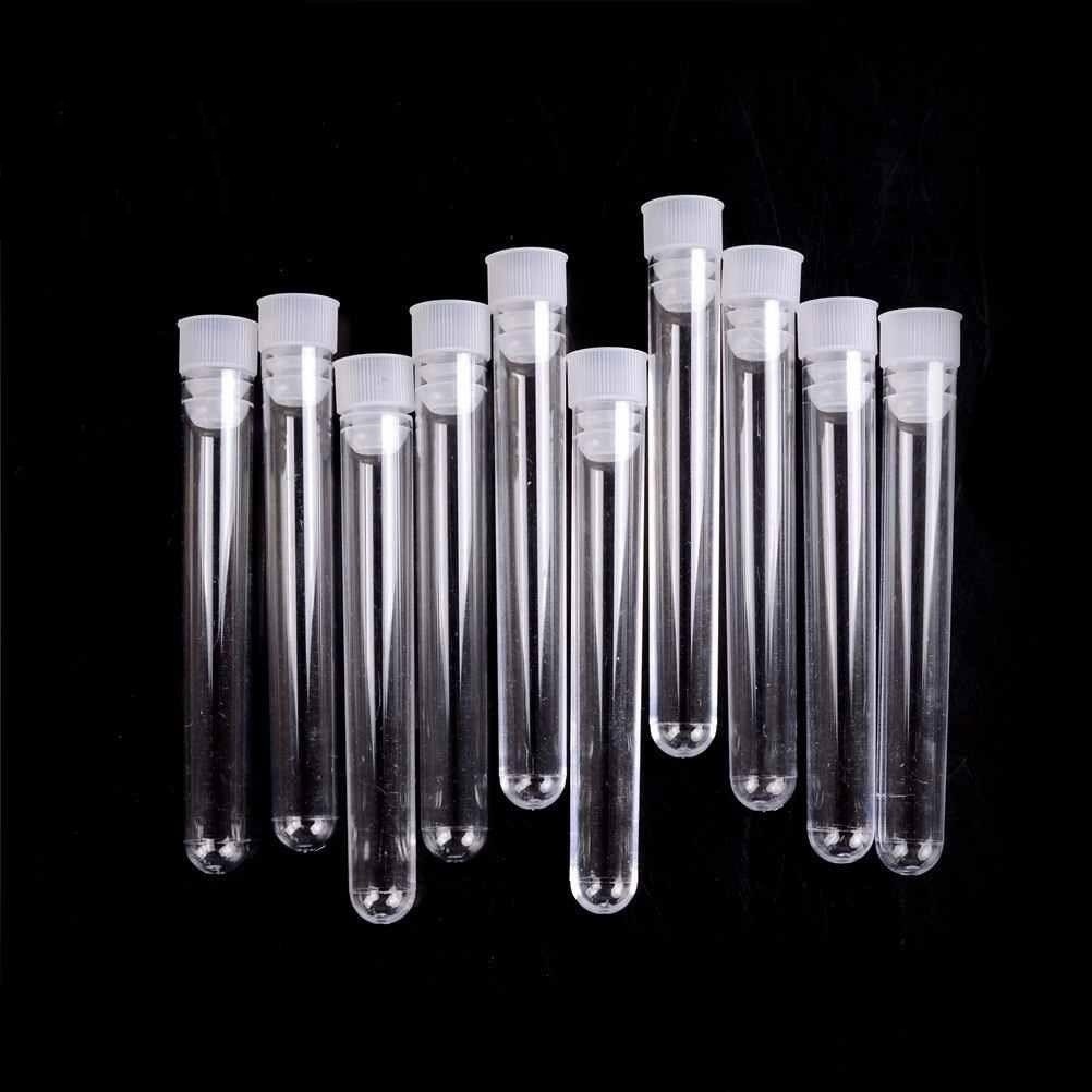 Ống nghiệm nhựa PS trắng trong có nắp không nhãn 5ml