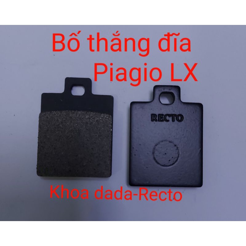 Bố thắng đĩa trước Piagio Vespa LX 125 - 150, Vespa Primavera 125 -150, sản phẩm chất lượng nhập khẩu thái lan