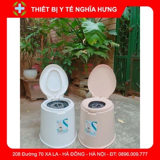 🧊Bô Vệ Sinh Cho Người Già -Toilet Di Động Nhựa Cao Cấp 🌼