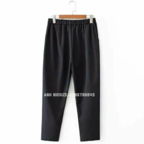 (Hàng Bán Shop) BigSize Quần Baggy túi trước Cạp Nhún Chun Vitek HÀN Ms36 -b11