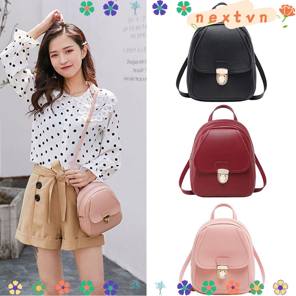 Balo da PU mini đa dụng cho nữ