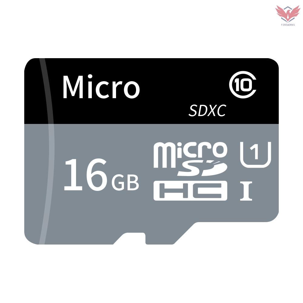 Thẻ Nhớ Micro Sd 16gb U1 Class 10 Tf Tốc Độ Cao Cho Điện Thoại / Máy Ảnh