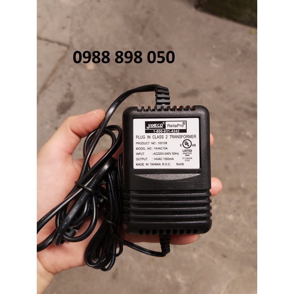 adapter ac 14v 1500ma