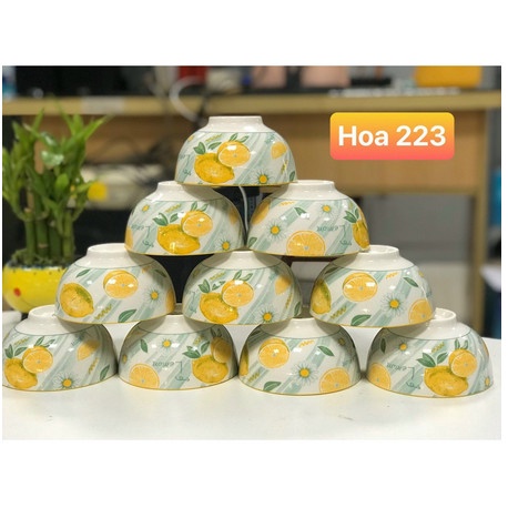 Bộ 10 Bát ăn cơm phong cách hàn quốc, chén ăn cơm, Bát ĂN CƠM CAO CẤP