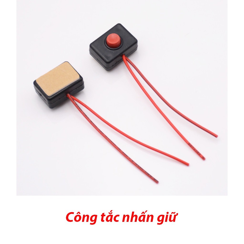 Công tắc nhấn nhả - 1 chiếc - Hải Nam Auto