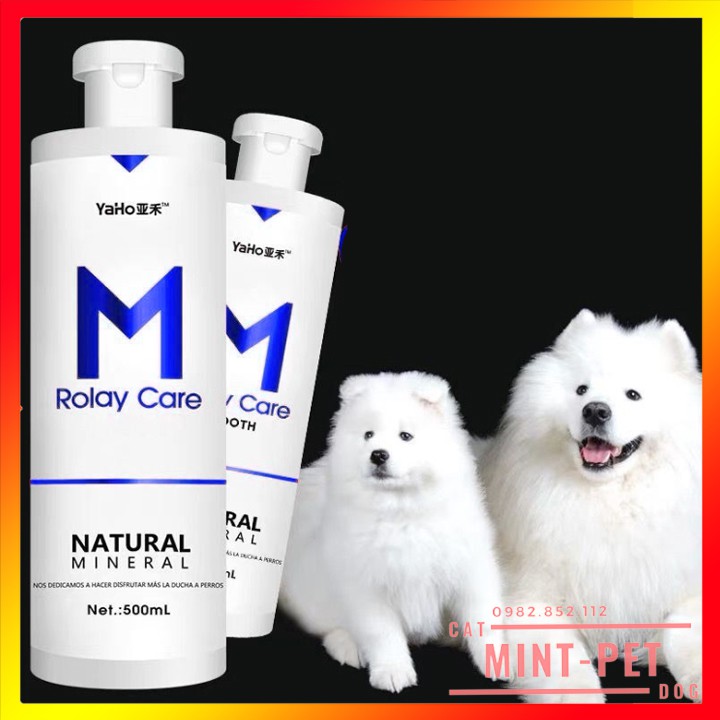 Sữa tắm cao cấp M Rolay Care Cho Chó Mèo 500ml #MintPet