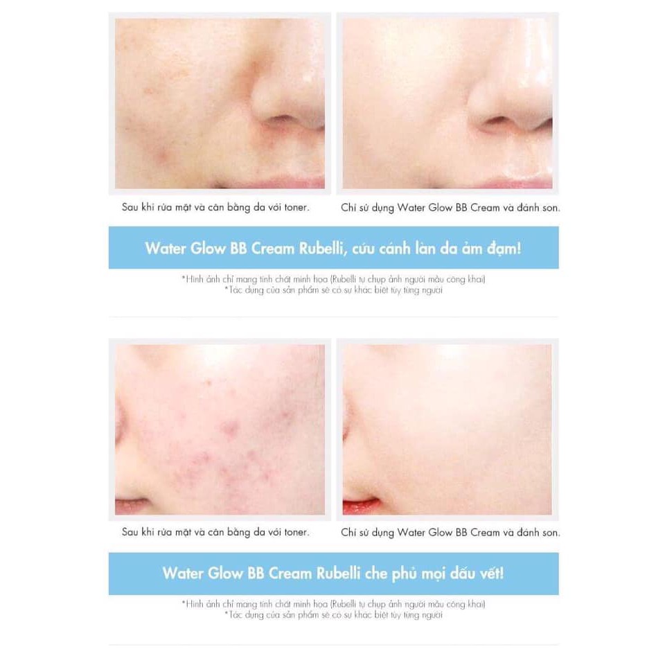 Water Glow BB Cream Rubelli 40ml (SPF30 PA++) | BigBuy360 - bigbuy360.vn