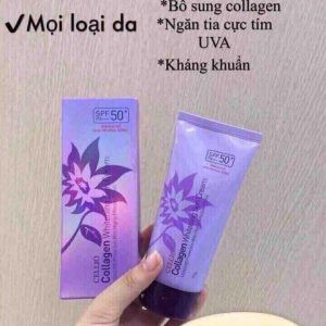 kem chống nắng cellio Hàn -tím