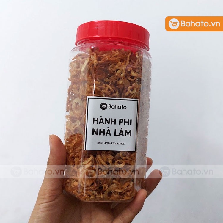 Hành phi nhà làm Bahato hộp 200g (không bột)