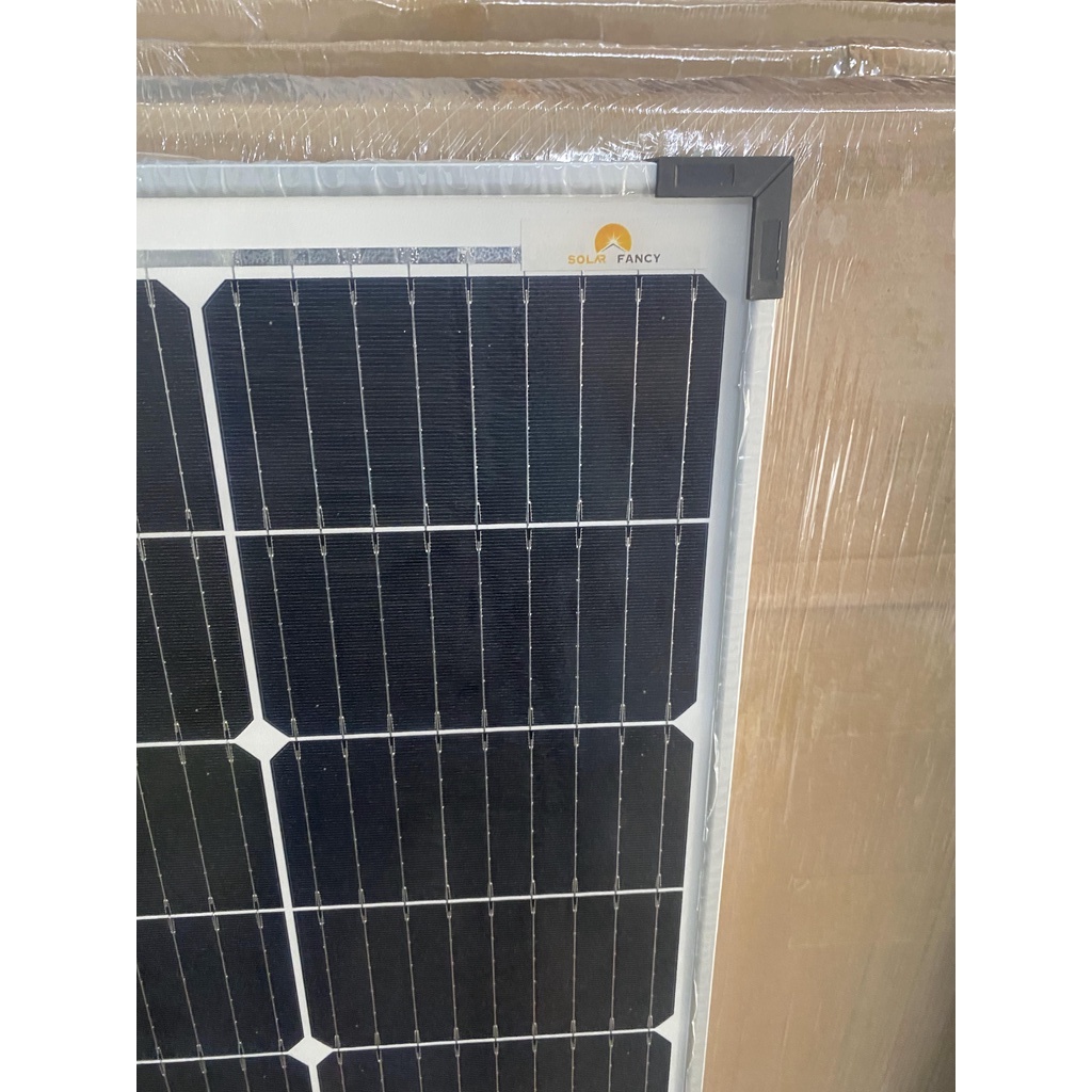 Tấm Pin Mặt Trời 150W mono Solar Fancy Hàng chuẩn loại A( Hiệu xuất cao)