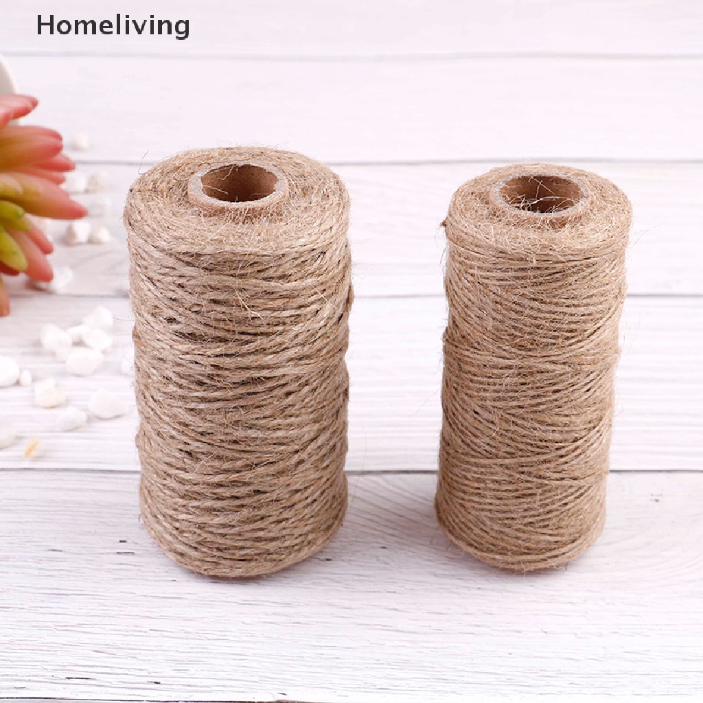 Cuộn Dây Thừng Khô Tự Nhiên 100M Dùng Làm Đồ Thủ Công DIY