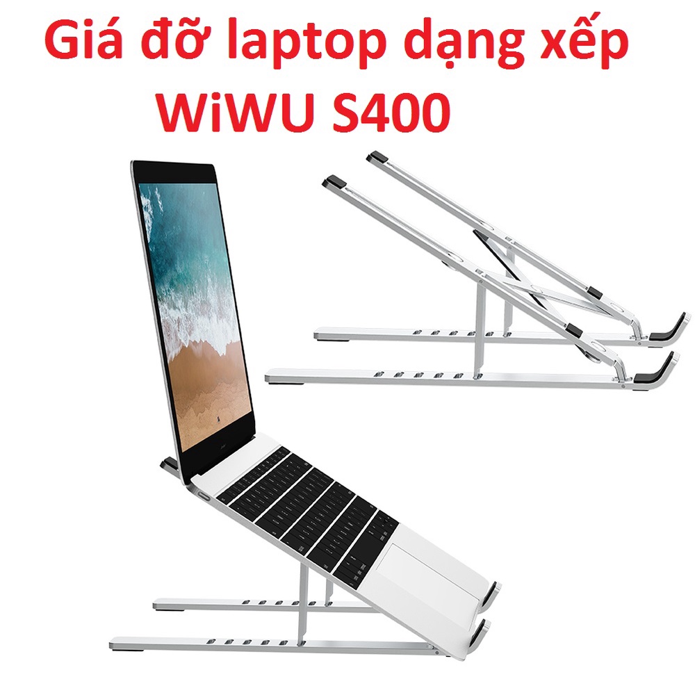 Giá đỡ laptop dạng xếp WiWU S400