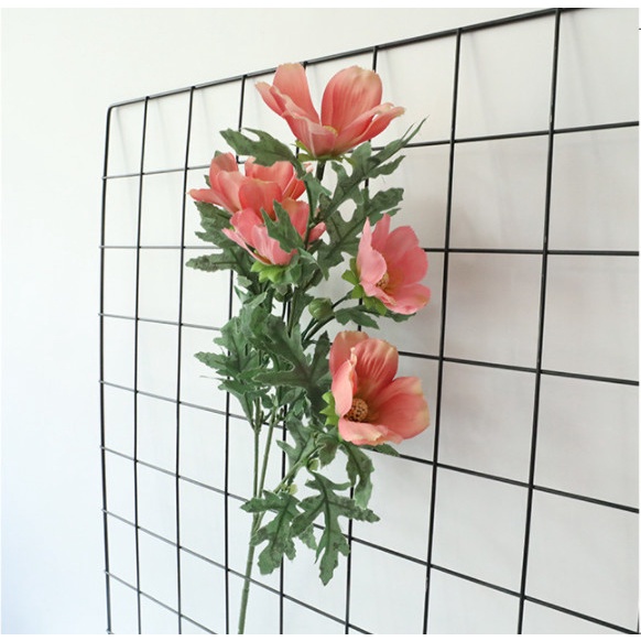 Hoa giả- Hoa lụa cao cấp trang trí nhà cửa mô phỏng hoa cánh bướm mang phong cách âu châu gần gũi