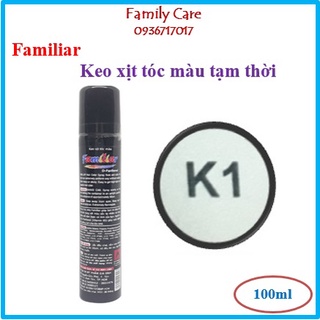 Keo Xịt Tóc Màu Familiar 100ml - Màu Trắng  K1
