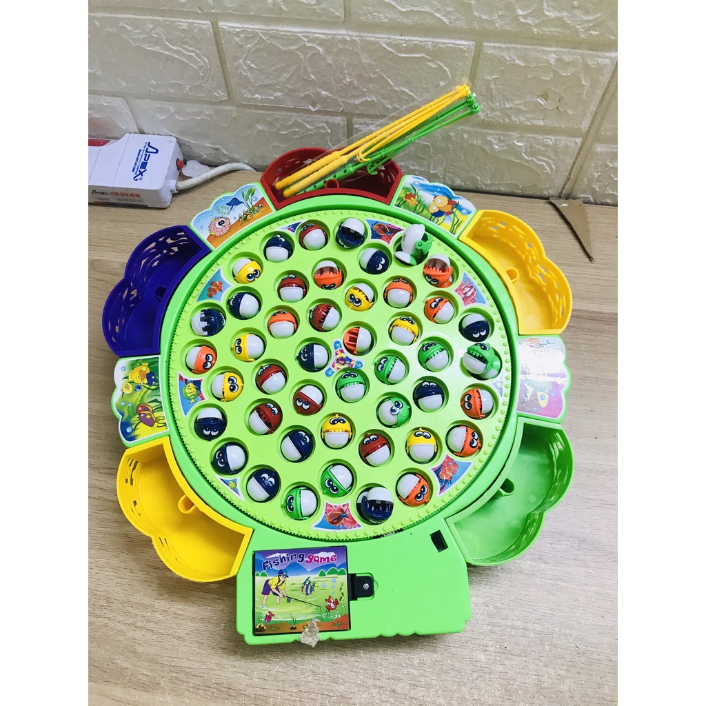 ĐỒ CHƠI CÂU CÁ NHẠC 2 TẦNG VUI TAI THU HÚT CÁC BÉ