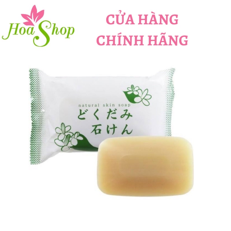 Xà bông hỗ trợ cho da mụn chiết xuất diếp cá Dokudami 130g