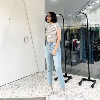 Quần jean boyfriend