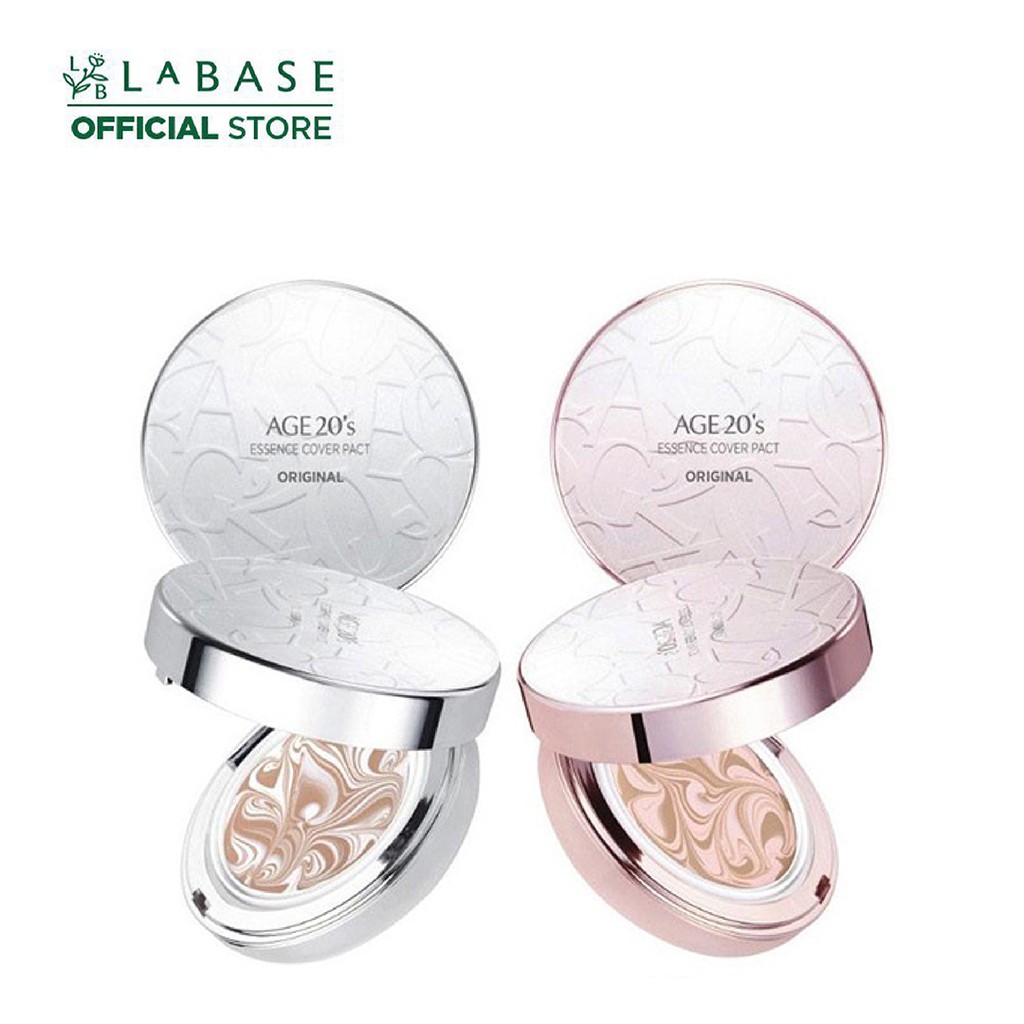 Phấn Nền Lạnh Kim Cương Age 20's Essence Cover Pact Original SPF 50+/PA+++ Diamond Edition (12.5g Kèm Refill) | BigBuy360 - bigbuy360.vn