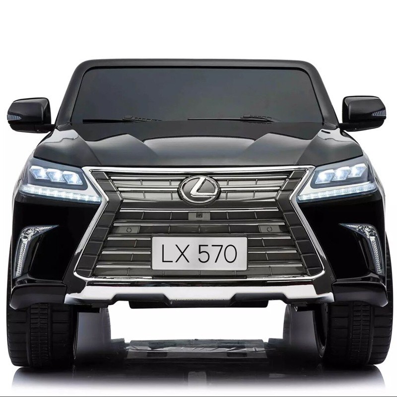 Ô tô điện trẻ em KIDVIET-PRO LEXUS 570 bánh hơi ghế da cao cấp sơn quây (Đỏ-Trắng-Xanh-Đen)