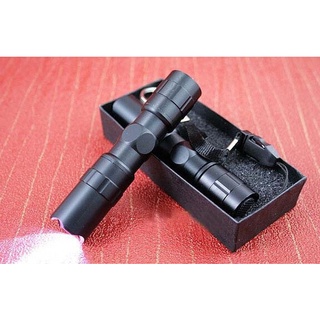 Đèn pin police mini cầm tay 3w công nghệ led ánh sáng trắng dùng pin, nhỏ gọn, bỏ túi