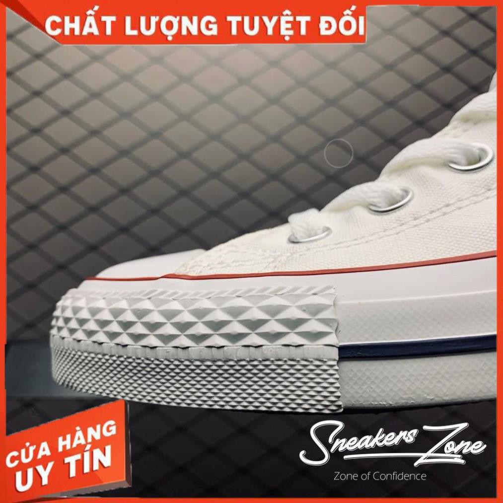 (FREESHIP+HỘP+QUÀ) Giày thể thao CV Chuck Taylor All Star Trắng kem cổ cao siêu đẹp cho nam và nữ ʹ