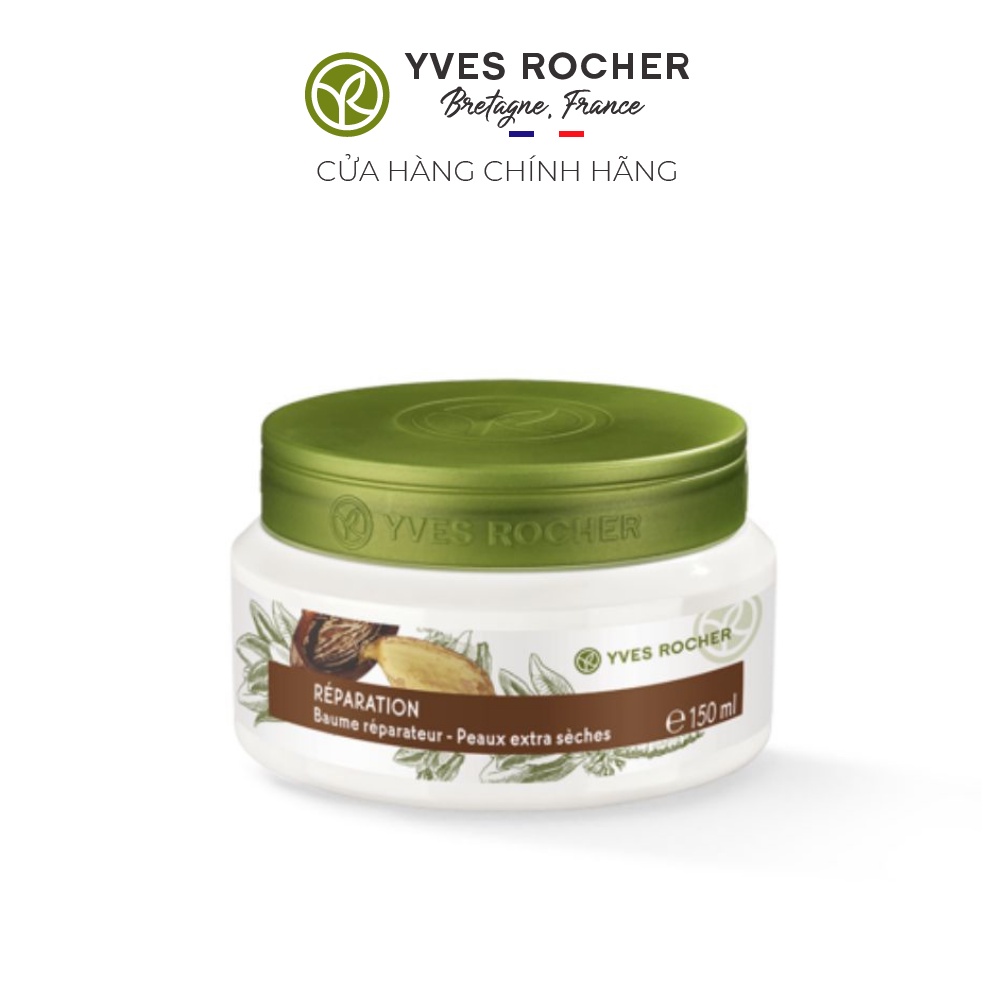 COMBO 23 - Làm sạch và dưỡng ẩm Yves Rocher cho da rất khô