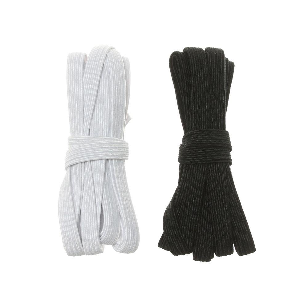 Dây Cao Su Co Giãn Dài 2M Màu Trắng / Đen Làm Quà Tặng Cho Búp Bê