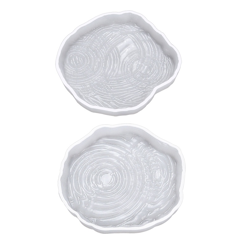 Khuôn Silicone Làm Đế Lót Ly Bằng Epoxy Resin Pha Lê UV DIY Sáng Tạo Trang Trí Nhà Cửa